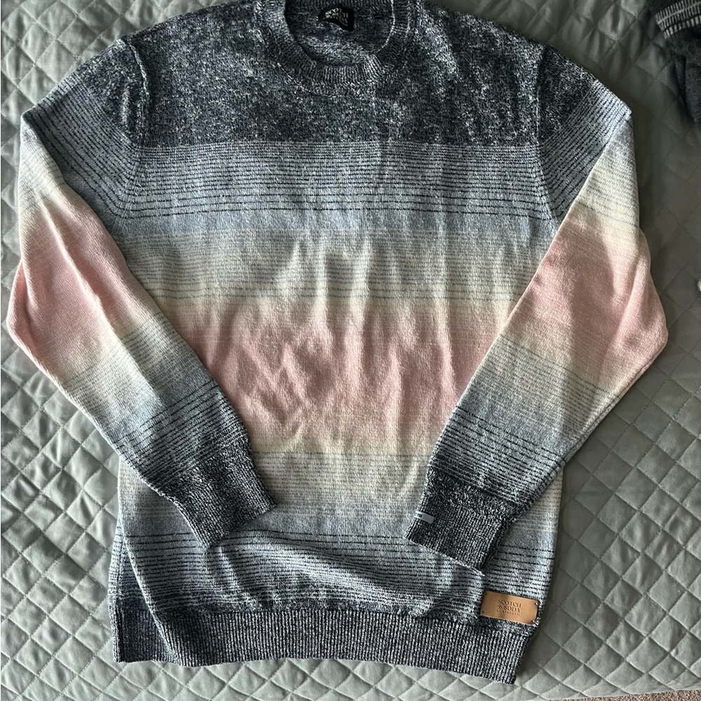 Scotch and Soda Multicolor Gradient Sweater